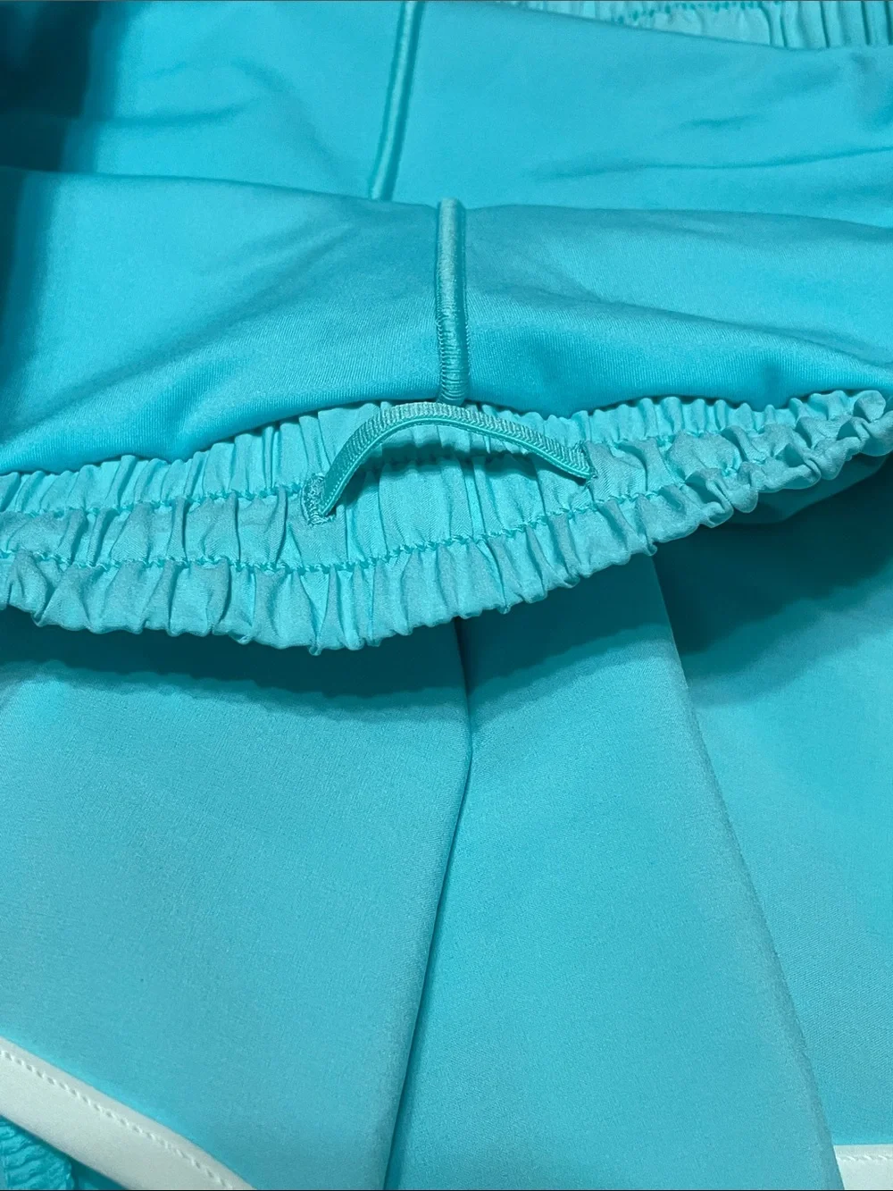 OFFLINE By Aerie Running Shorts Womens Aqua Blue Flowy Dolphin Athletic Sz Small